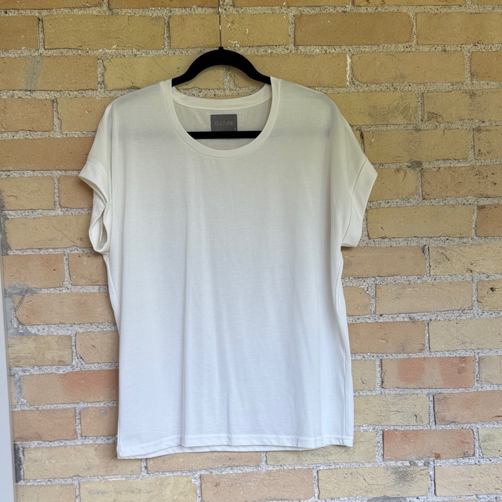 Culture Brand White Short Sleeve Tee